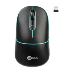 Lenovo Lecoo WS210 RGB Şarjlı Sessiz Ergonomik Optik Kablosuz Mouse