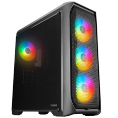 Zalman N5 Mf (Se) 4 Adet Rgb Fanlı Megamax 600W 80 Siyah Mesh Metal Panel Gaming Oyuncu Kasası